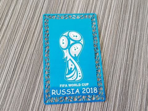 2018 年 FIFA 世界杯徽標光纖激光雕刻機 2018 年 FIFA 世界杯徽標光纖激光雕刻機