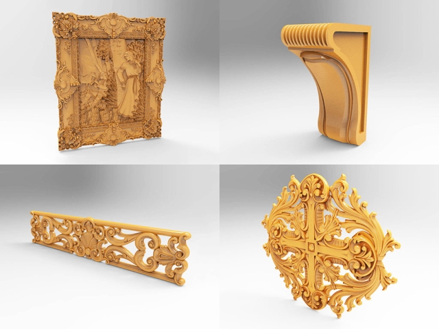 免費3D數(shù)控木工雕刻機 STL 檔 免費3D數(shù)控木工雕刻機 STL 檔